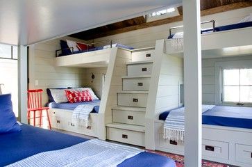 The Convenience of Bunk Beds with Stairs and Storage Drawers