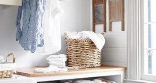 Laundry Room Cabinets With Hanging Rod