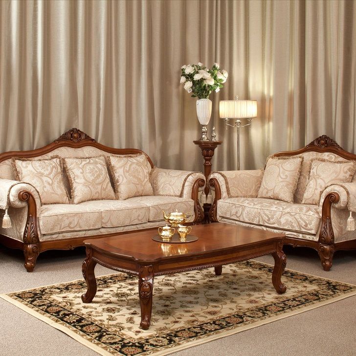 The Elegance of Wooden Sofa Set Designs