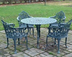 The Elegance of Wrought Iron Patio Furniture Sets