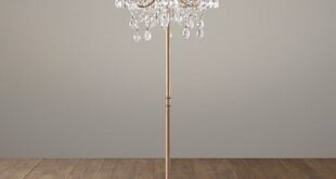 Standing Chandelier Floor Lamp