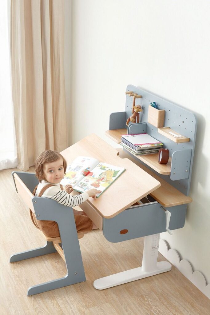 Kids Desk And Chair Set