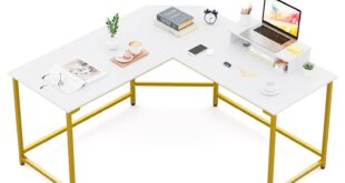 Contemporary White Corner Desks