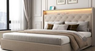 Tufted Upholstered Headboard King