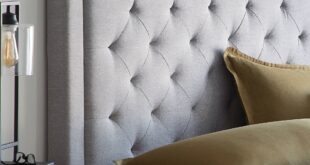 Tufted Upholstered Headboard King