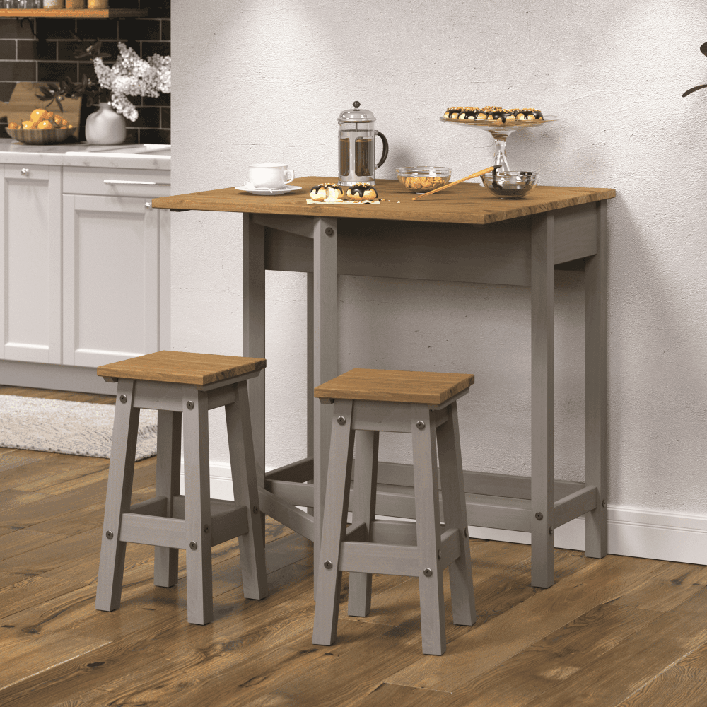 The Perfect Set-Up for Morning Meals: Breakfast Bar Table and Stools