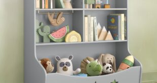 Kids Bookcase With Storage