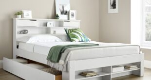 Wooden Double Beds With Storage Drawers