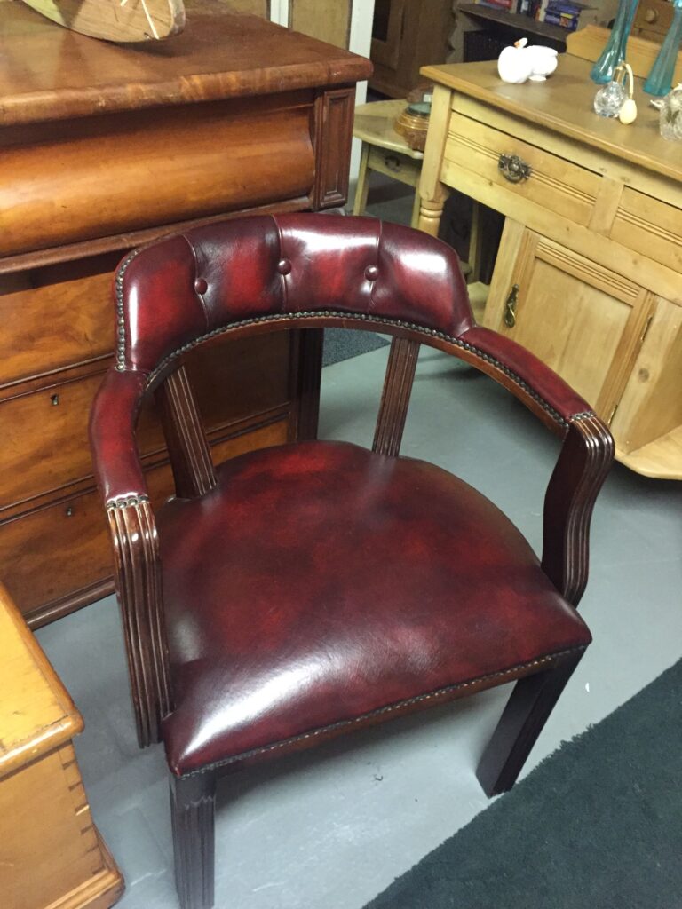 Leather Captains Chair