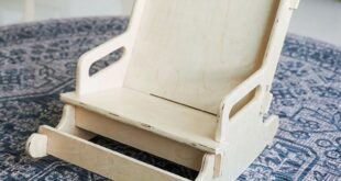 Kids Wooden Rocking Chair