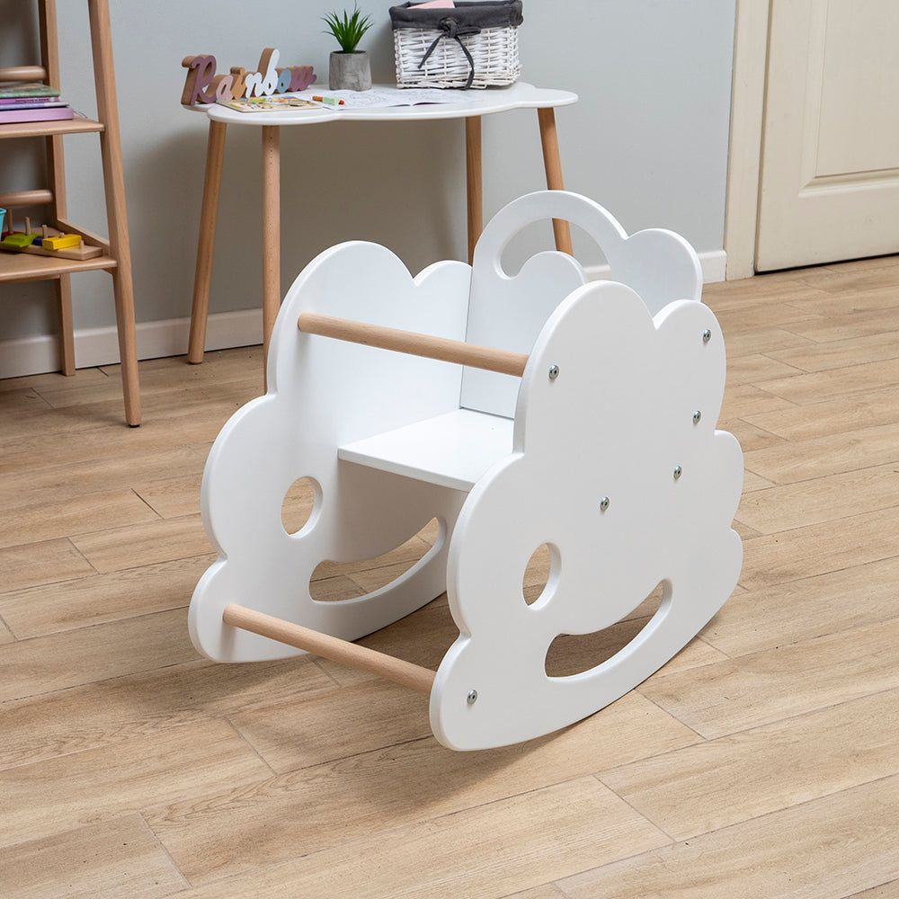 Kids Wooden Rocking Chair