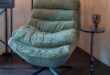 Mid Century Modern Swivel Lounge Chair