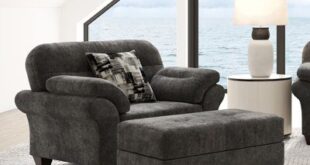 Cuddle Chair With Ottoman