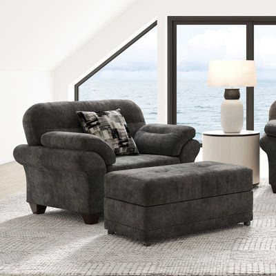 The Ultimate Comfort: Cuddle Chair with Ottoman for Cozy Living spaces