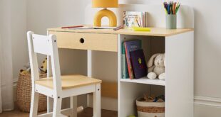 Kids Study Desk With Storage