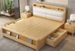 King Size Platform Bed Frame With Storage