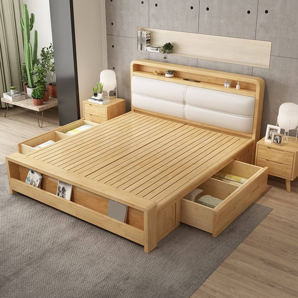 The Ultimate King Size Platform Bed Frame: Maximum Storage for Your Bedroom