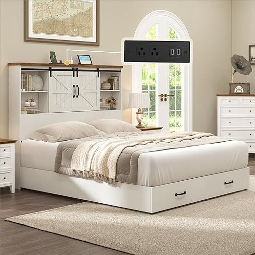 The Ultimate King Size Platform Bed Frame with Ample Storage Space