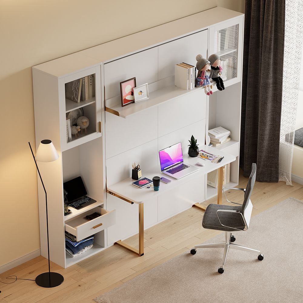 The Ultimate Space-Saving Solution: Murphy Beds with Desk and Storage