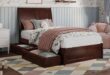 Sleigh Bed With Storage Drawers