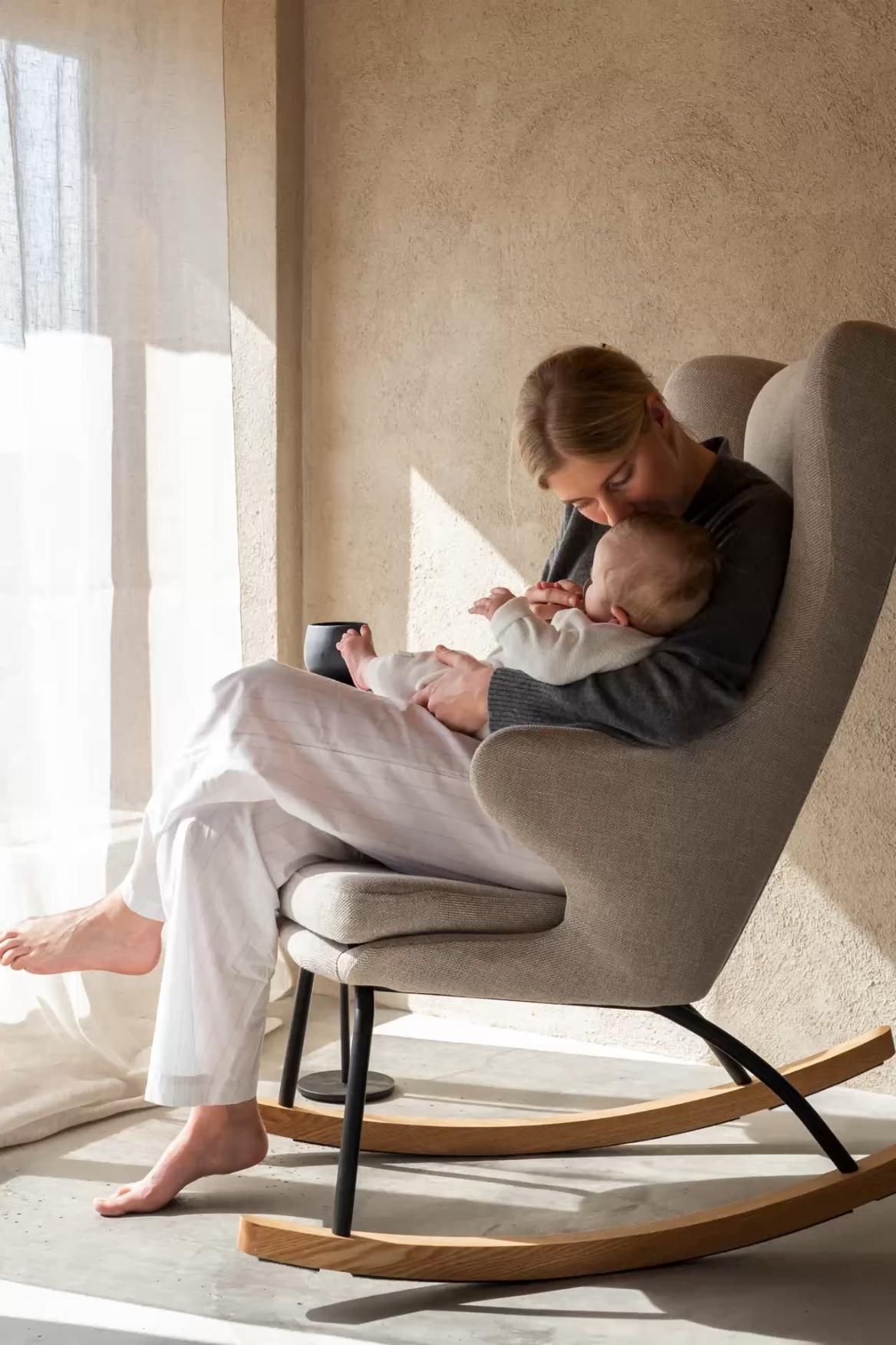 The Ultimate Upholstered Rocking Chair for Nursery: A Comfortable Solution for New Parents
