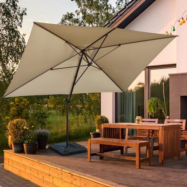 The Versatile Beauty of Rectangular Cantilever Patio Umbrella