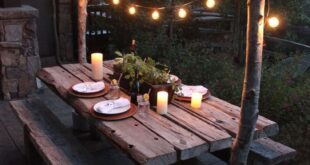 Wooden Picnic Tables