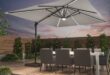 Rectangular Cantilever Patio Umbrella