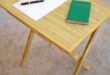 Wooden Folding Tray Table