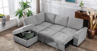 Grey Sectional Sleeper Sofa