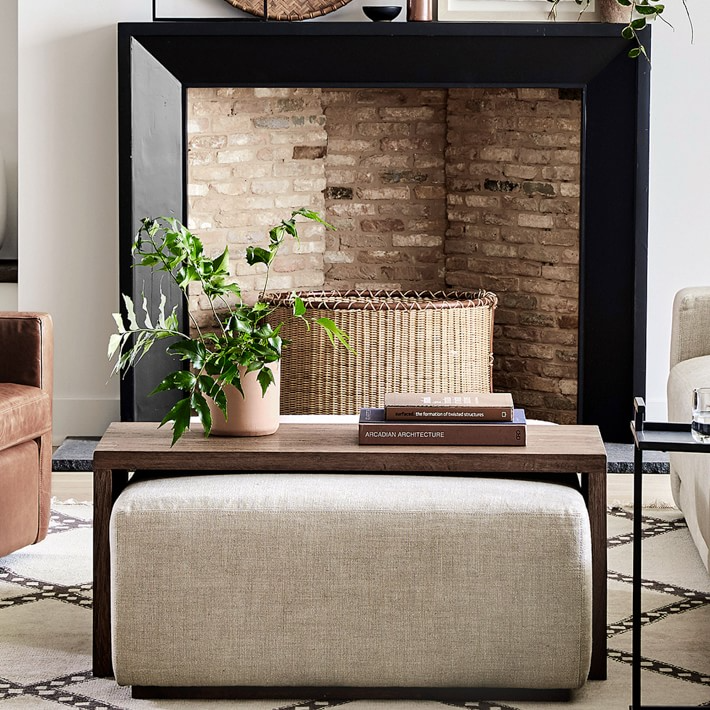 The Versatility of Rectangle Leather Ottoman Coffee Tables