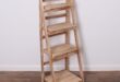 Wood Leaning Ladder Bookcase