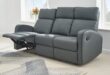 3 Seater Recliner Leather Sofa