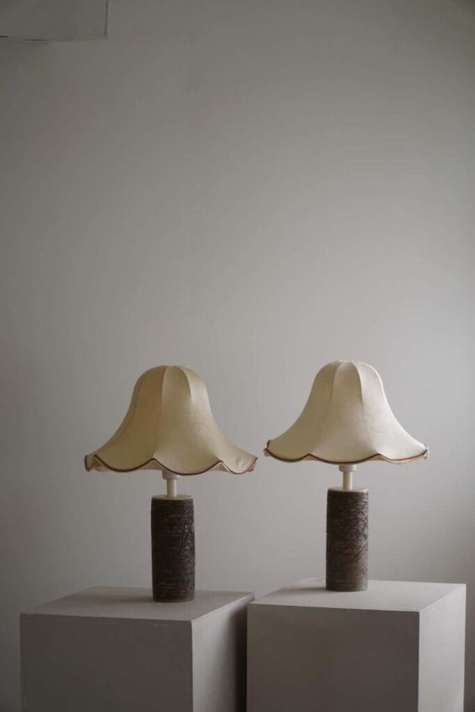 Vintage Mid Century Modern Table Lamps