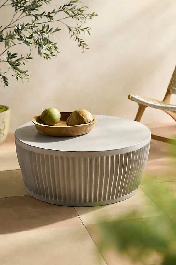 Transform Your Living Space with Garden Stools as Coffee Table