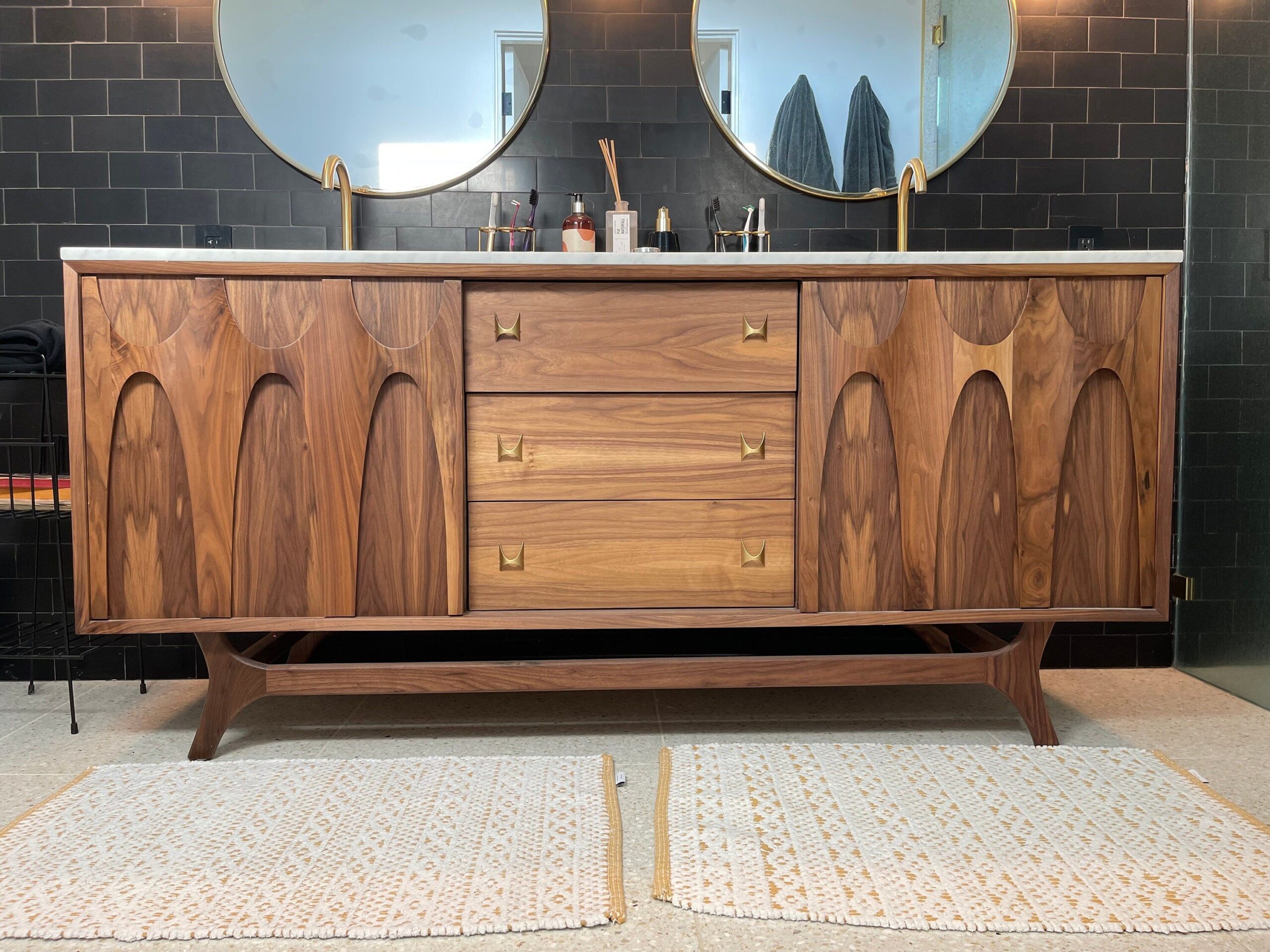 Twin Basins: Elevating Your Bathroom with a Double Sink Vanity Top