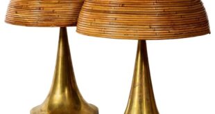 Vintage Mid Century Modern Table Lamps