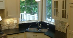 Corner Kitchen Sink Cabinet Designs