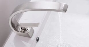 Brushed Chrome Bathroom Faucet