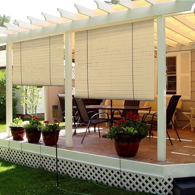 Outdoor Patio Roller Shades