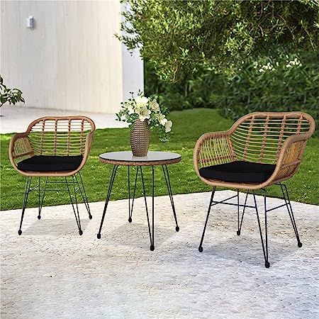 Upgrade Your Outdoor Space with Stunning Rattan Garden Furniture Table Set