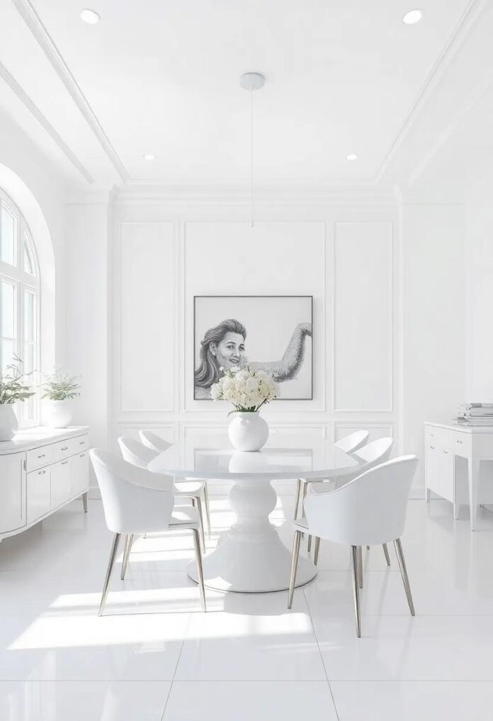 Transform Your Space: Inspiring Ideas for a Stunning White Dining Room