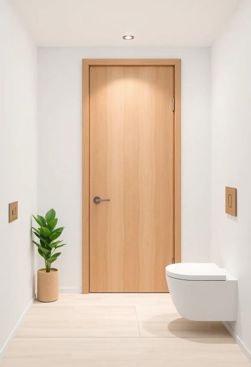 Embodied Nature: Eco-Friendly Wood⁣ Choices⁢ for Your bathroom⁣ Door
