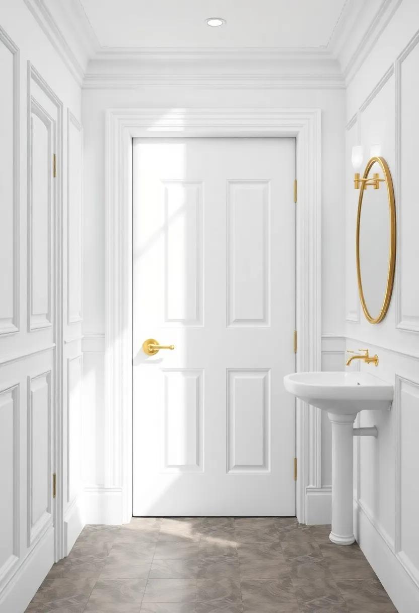 Victorian Charm: ​Classic Bathroom Door Designs⁤ with a modern Twist