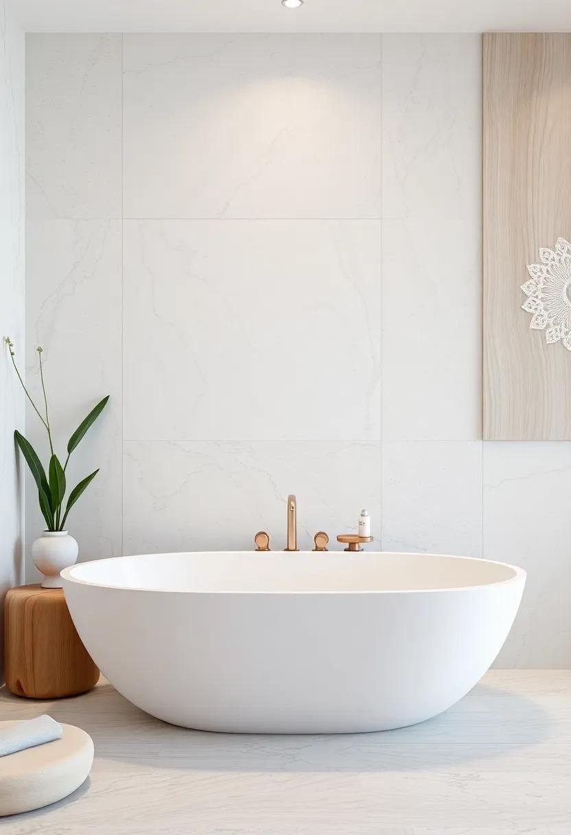 Creating‌ a‍ Spa-like Retreat ⁤with Natural Textures and Materials in Bathroom Walls