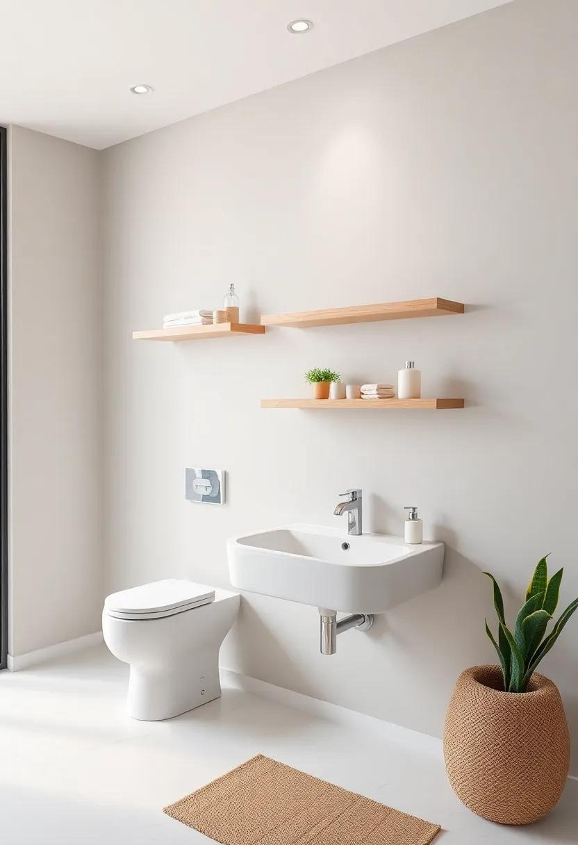 The impact of Floating Shelves on Bathroom Decor‍ and Storage Solutions