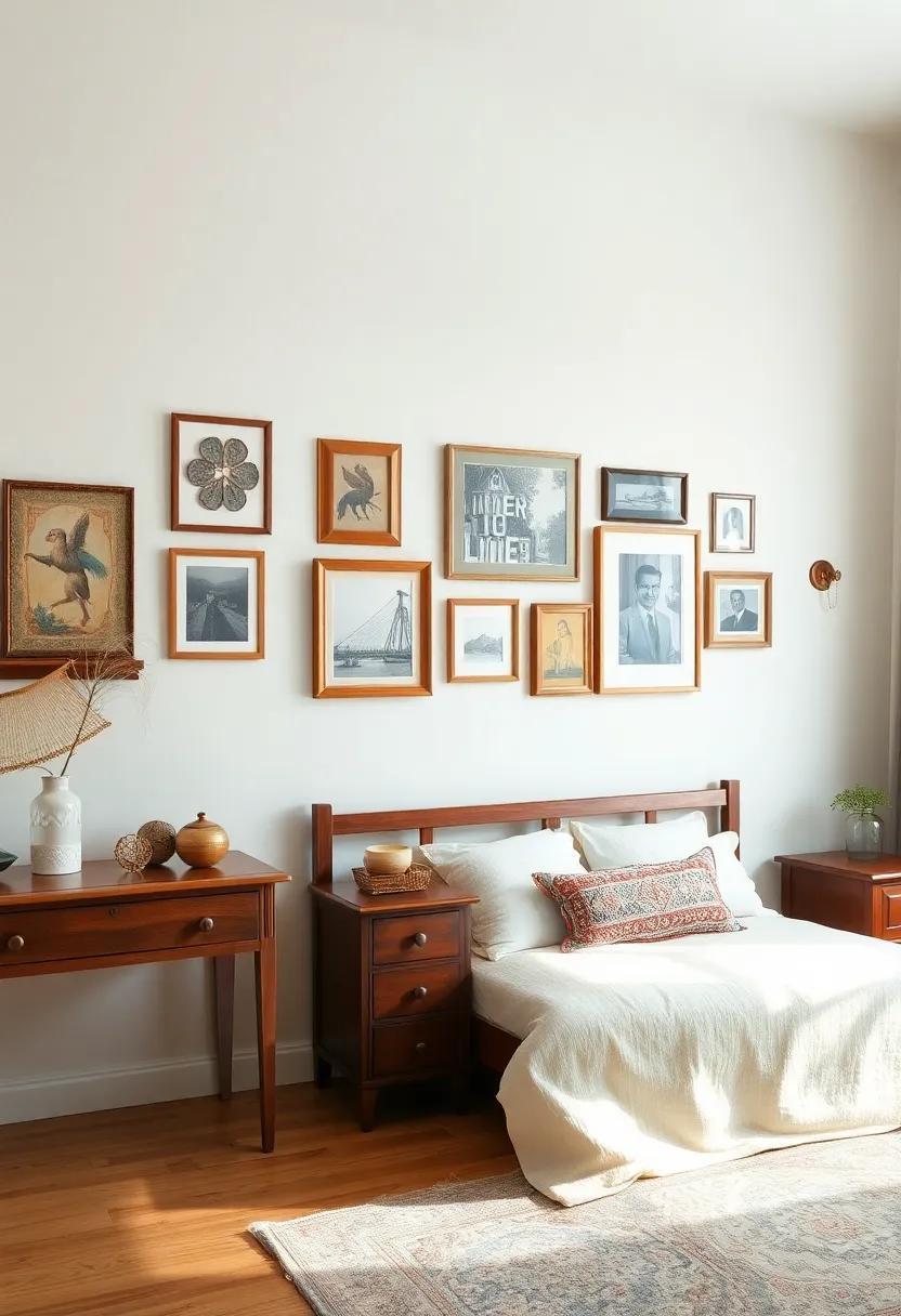 Curating a Vintage Gallery Wall to ​Showcase Treasures