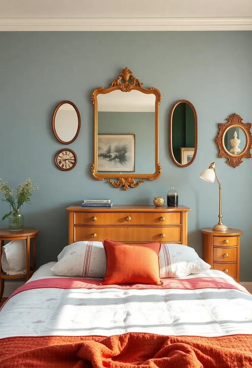 Eclectic Vintage Mirrors: Reflections of ​Style and Personality
