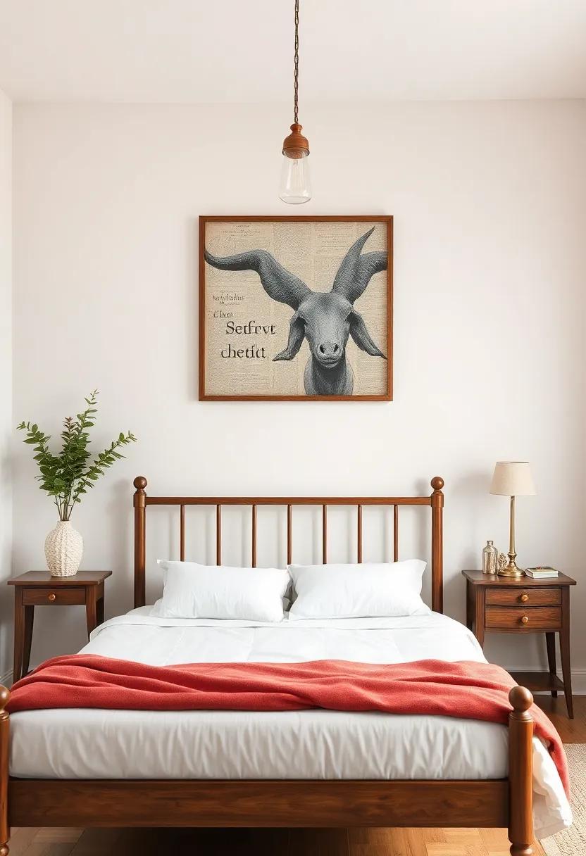 Elegant‍ Vintage Artwork: ‍Bringing Life to Your ⁤Bedroom Walls
