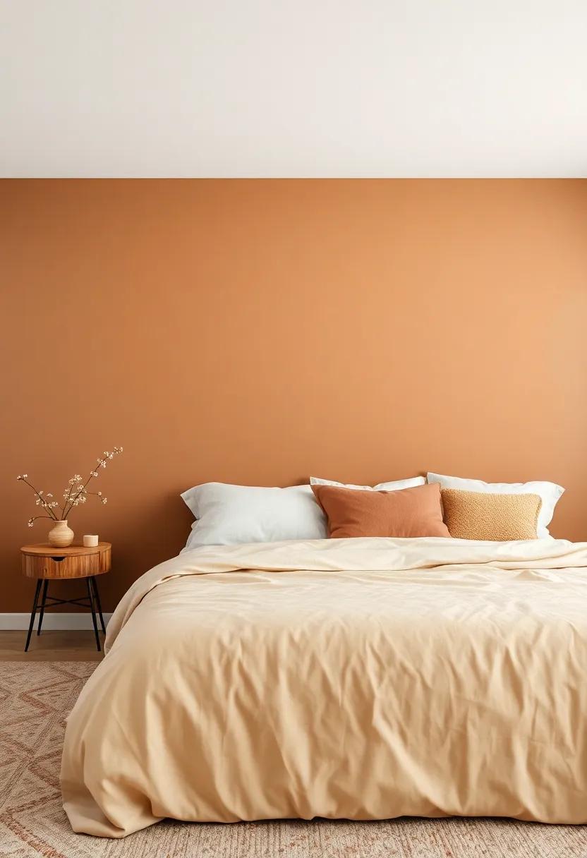 Layering textures: Complementing Brown Walls with Soft ​Fabrics⁣ and ‌Materials